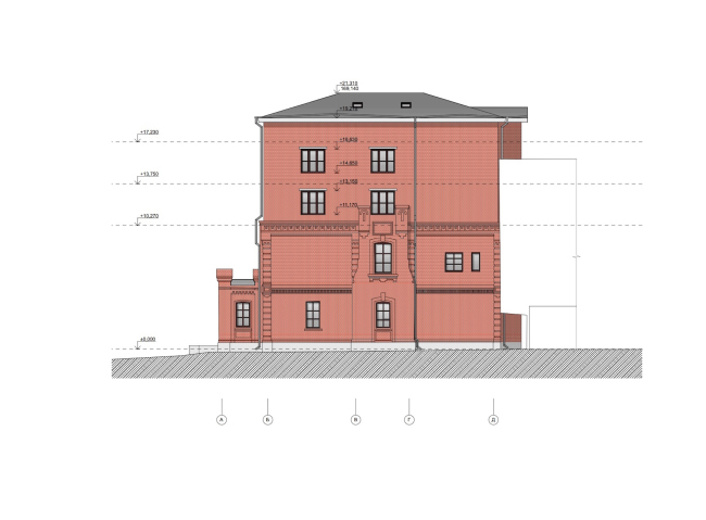 莫斯科第二博耶夫斯卡娅街办公楼砖石重建项目丨俄罗斯莫斯科丨建筑工作室“АМЛ”（Н. Лызлов等）-61