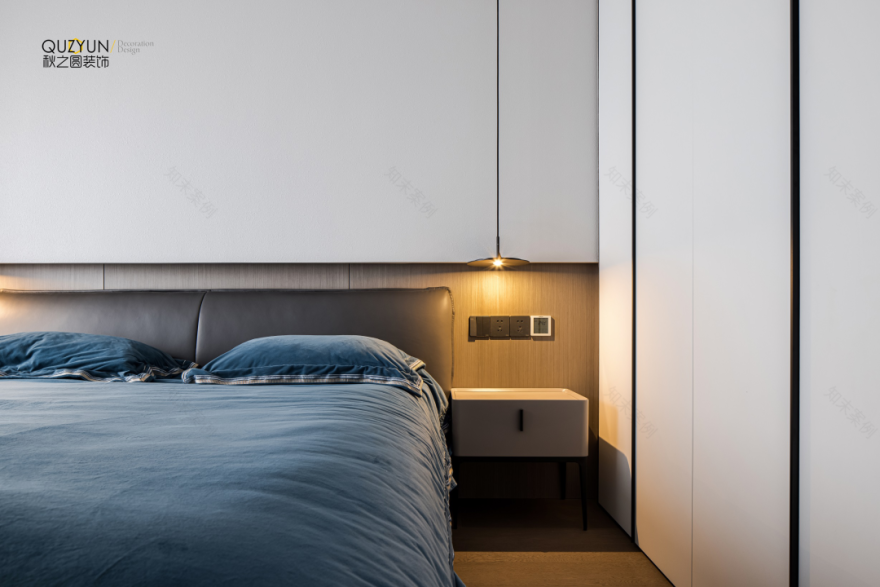 现代简约龙湖尚品140平空间设计丨中国常州丨意象QUZYUN|DSEIGN-51