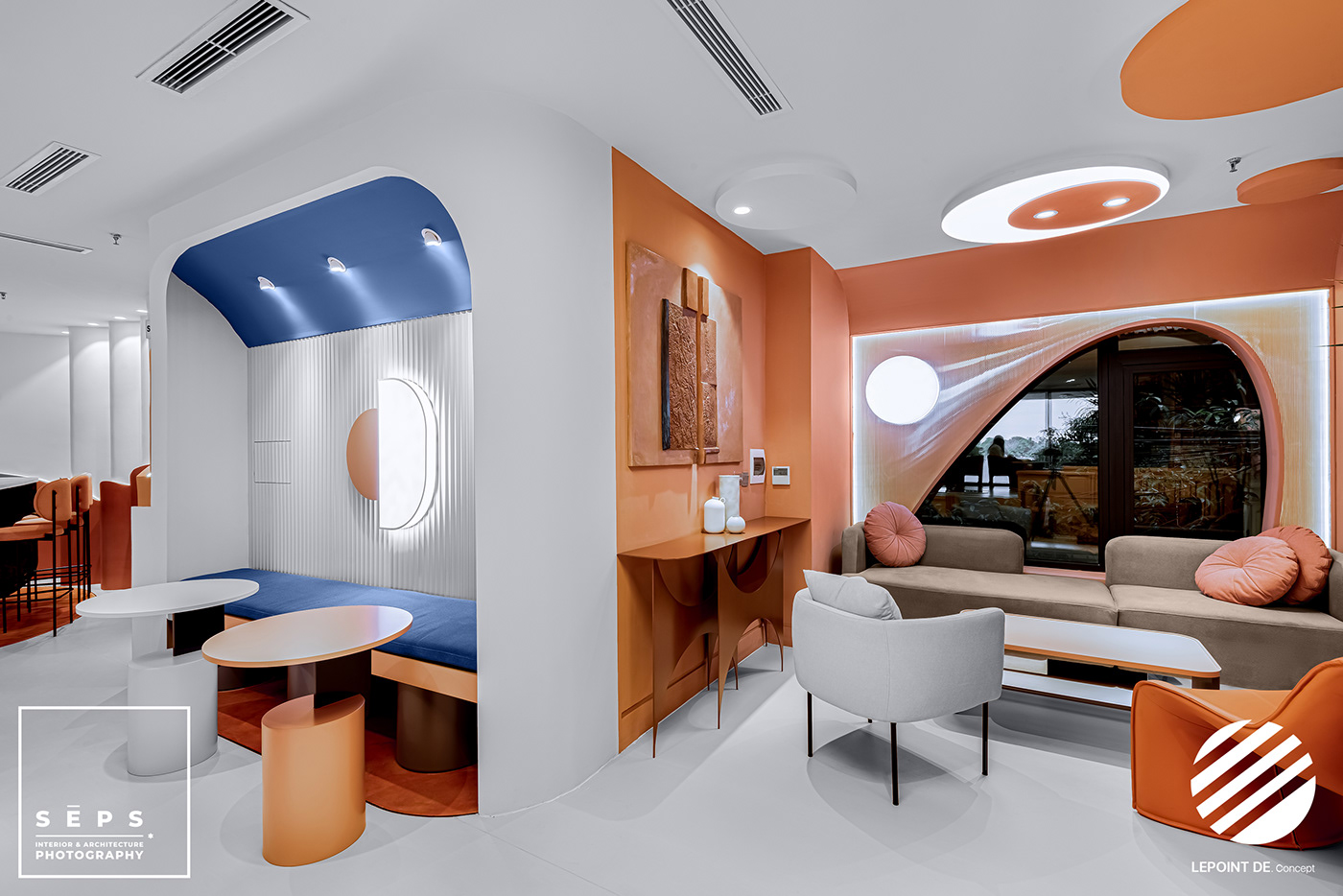 拉拉姆咖啡店丨越南河内丨Lepoint De.Concept & Andes Interior-10