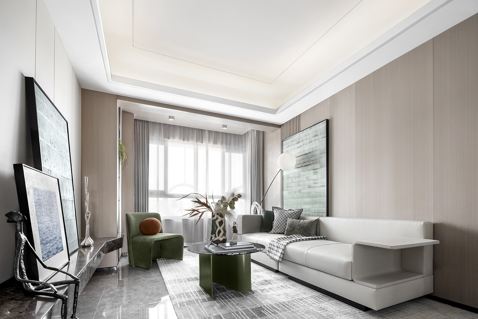 芜湖黄金时代 90 户型样板间丨中国芜湖丨石间设计-11