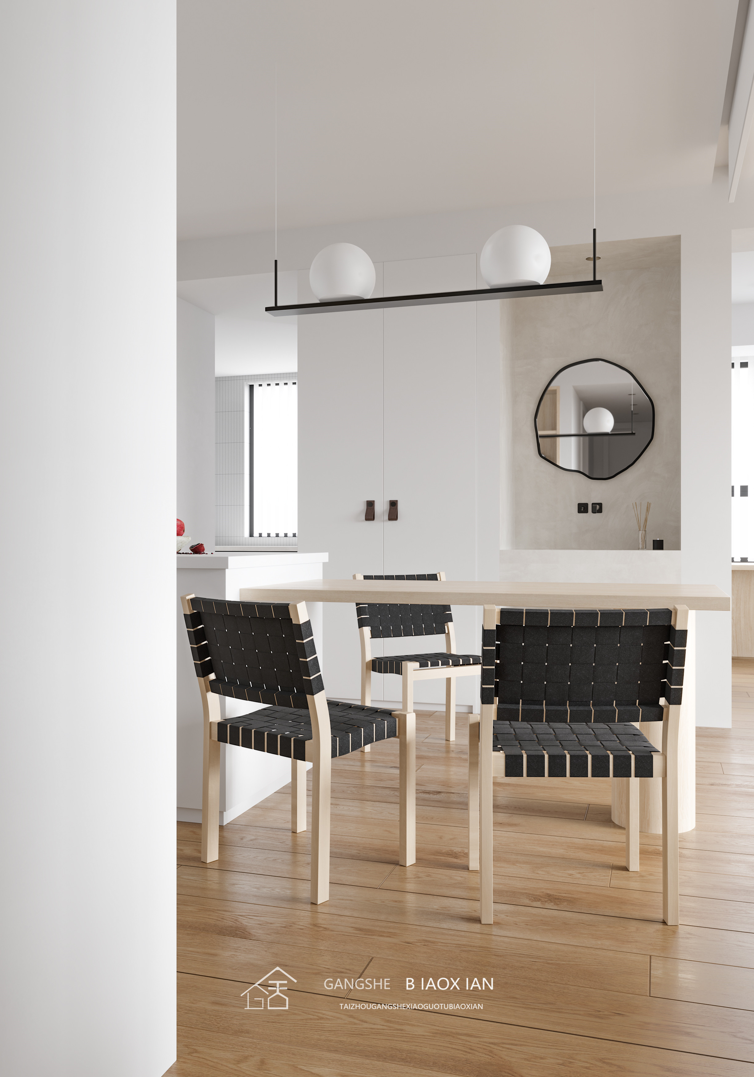 极简现代•效果图作品展示-7