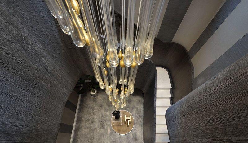 苏州中粮同里湖花园联排别墅样板房 | 现代欧式风格的多层次个性空间-14