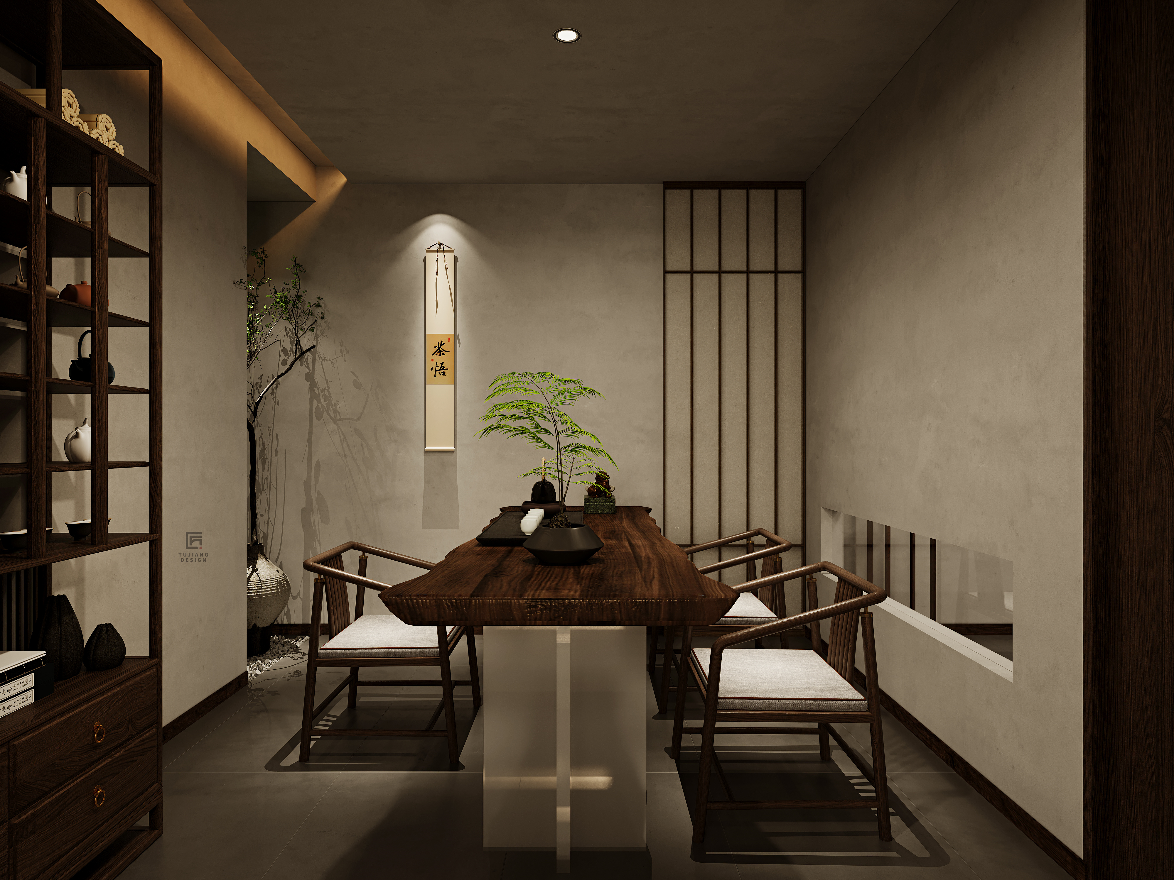 茶室设计，在时光褶皱中，寻回生活的禅意-7