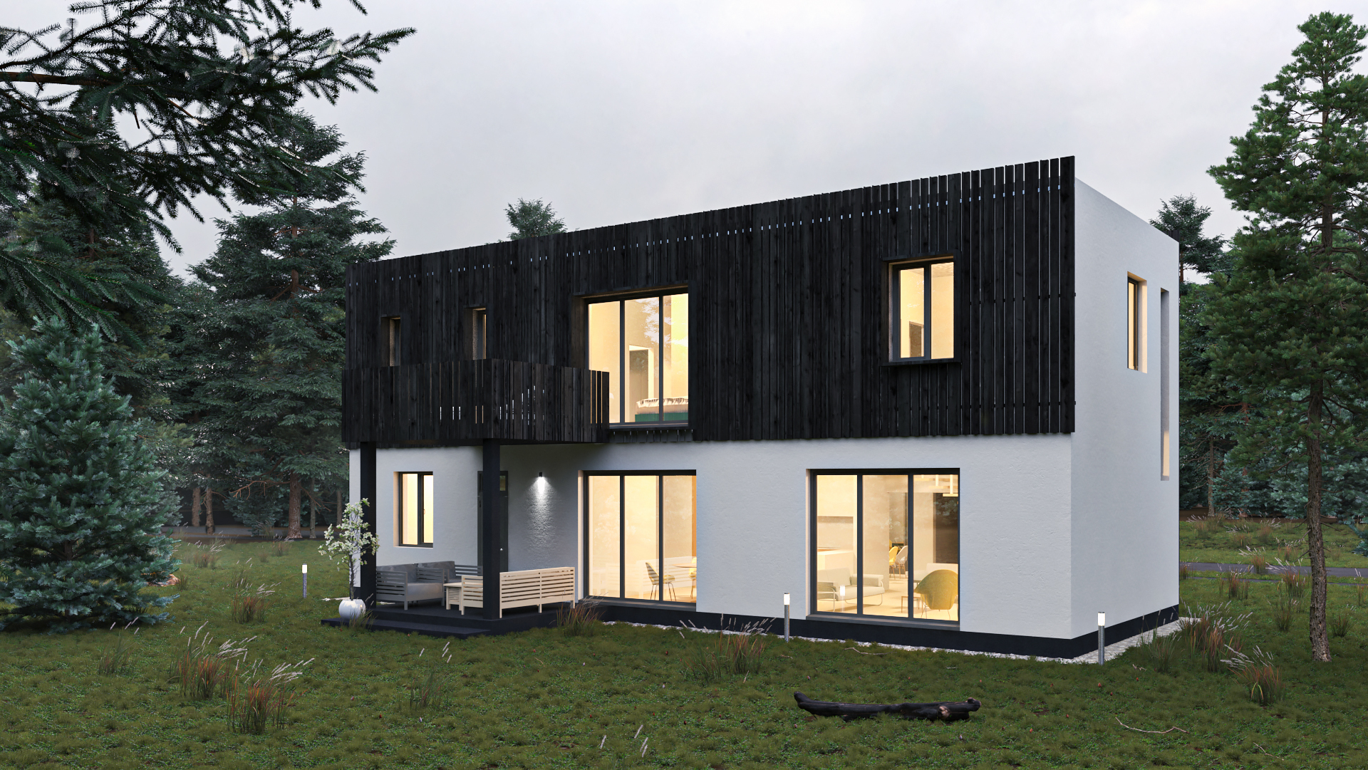 Commercial visualization of the village 2-8