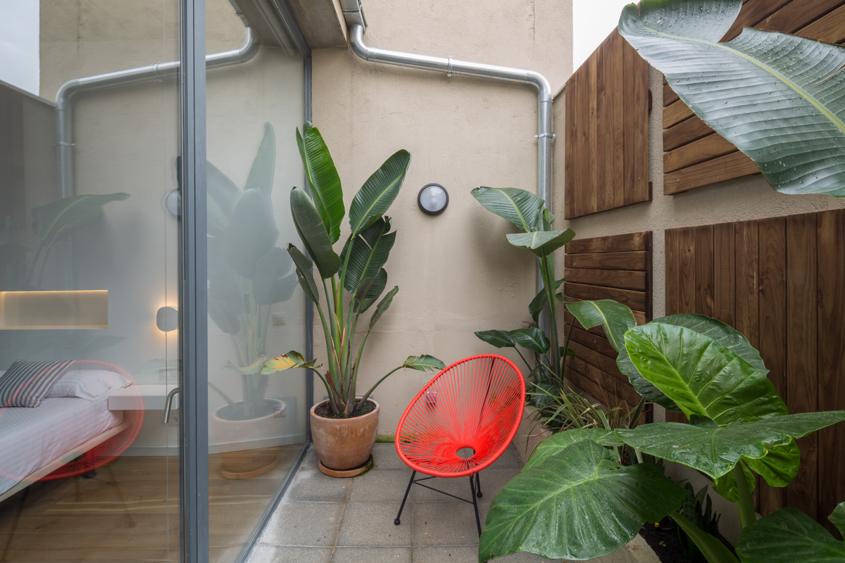 翻新公寓诠释“床与蓝色”的设计哲学-35