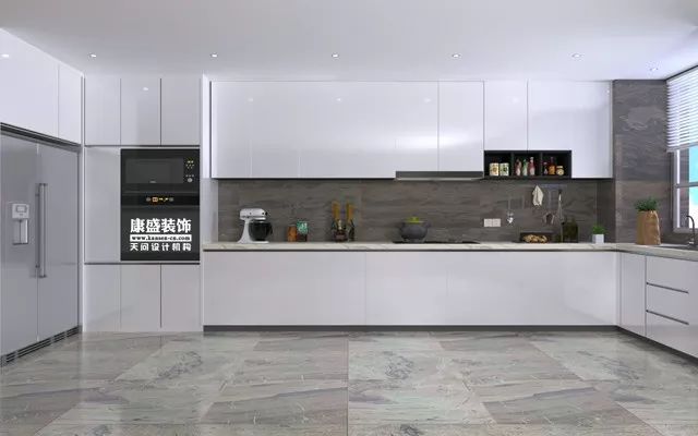 康盛装饰┃580㎡现代江景大宅 静谧美学空间-52