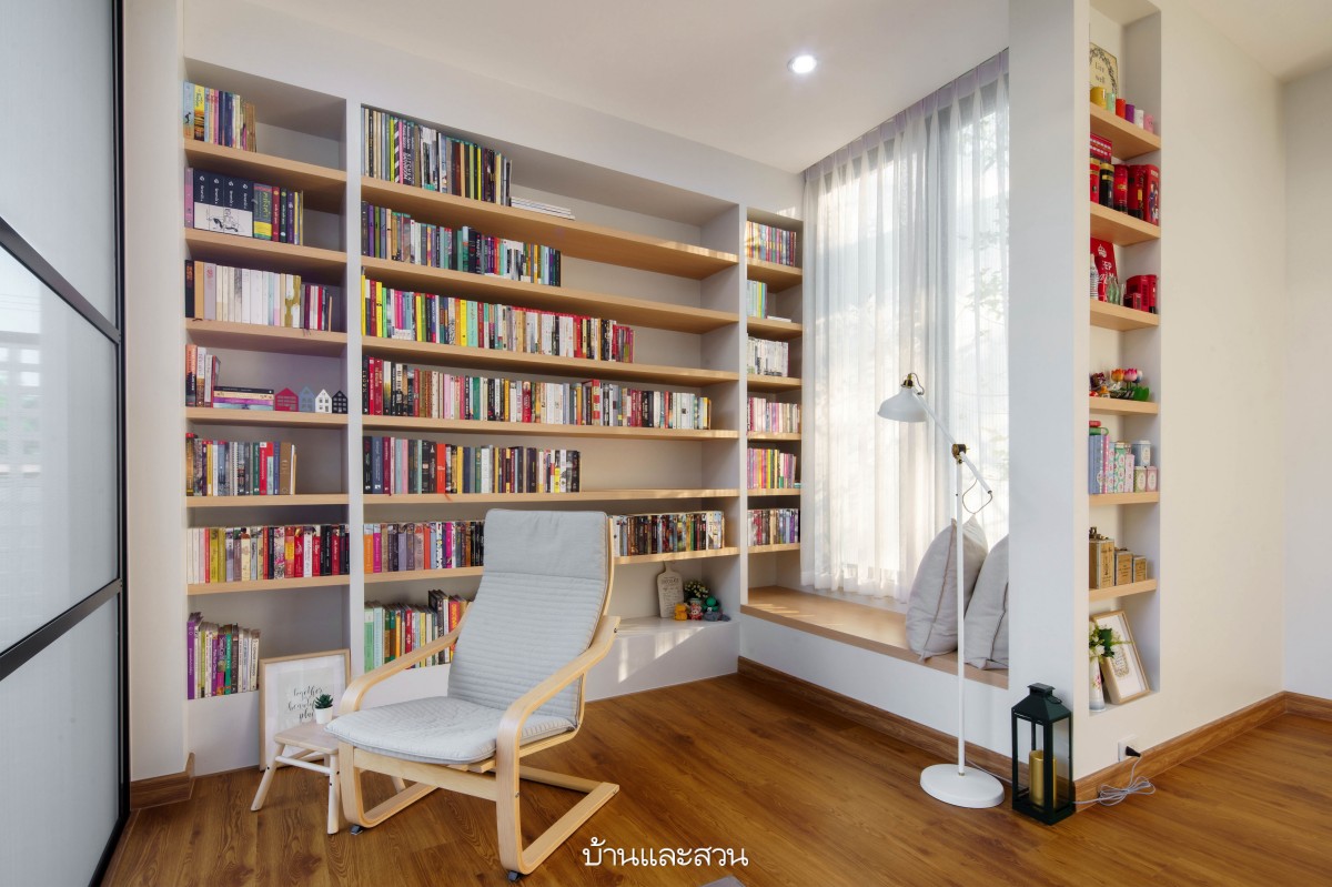 แบบบ้านวัยเกษียณสไตล์โมเดิร์น เรียบง่าย อยู่สบาย - บ้านและสวน-4