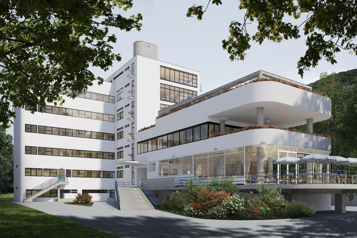 Lázeňský dům Machnáč（马赫纳奇疗养酒店）丨斯洛伐克特伦钦丨Jaromír Krejcar（雅罗米尔·克雷卡尔）-45