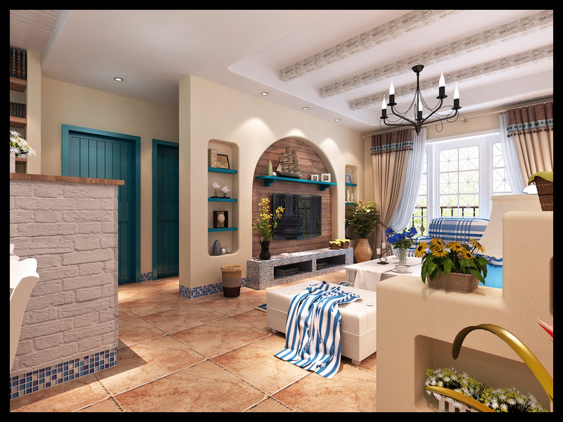 曼金湾高品质室内设计样板房-6