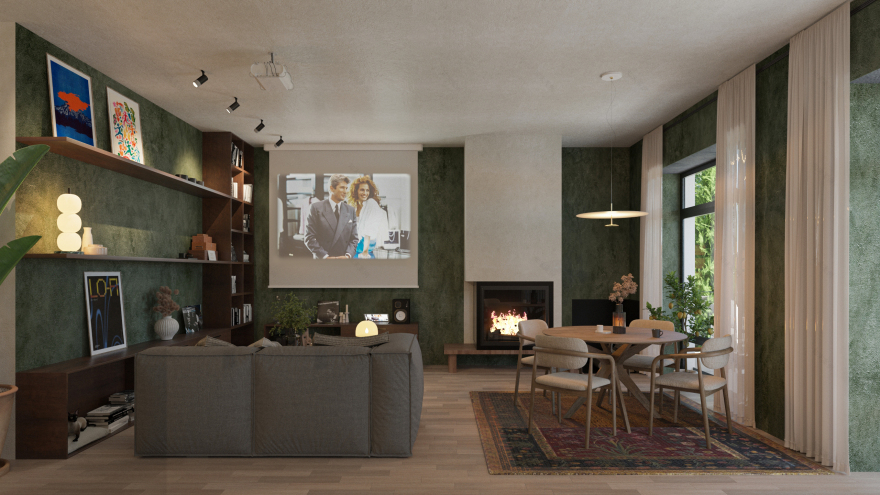 乌克兰基辅地区私人住宅室内设计项目-28