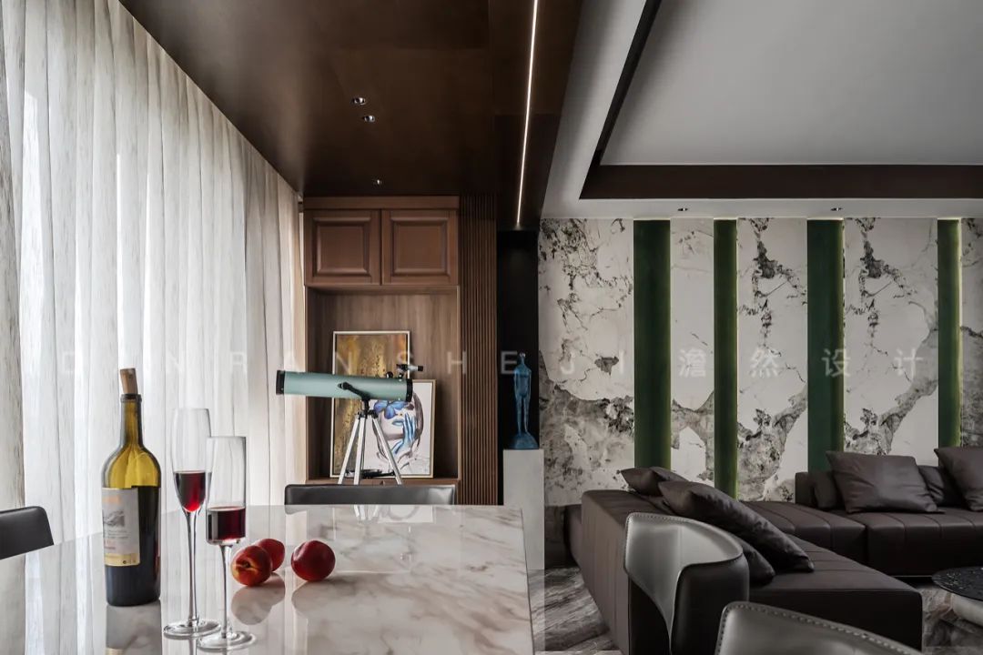 意式摩登风 · 招商云邸的三居室设计丨澹然团队-29