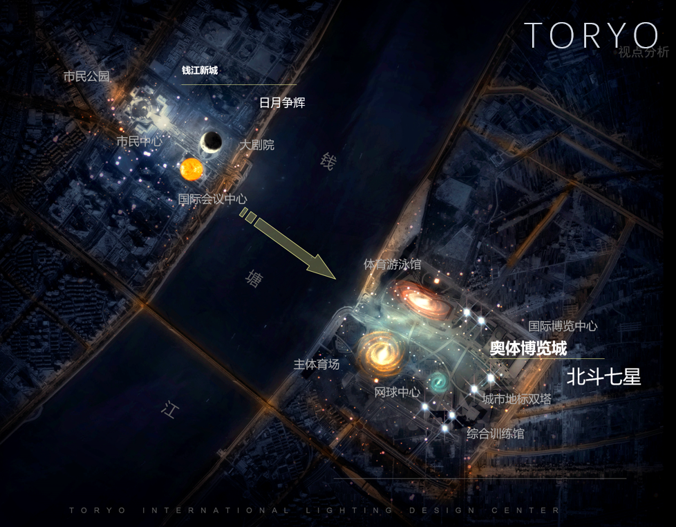 杭州世纪中心照明设计 | 从 170m 到 310m,点亮新地标-25