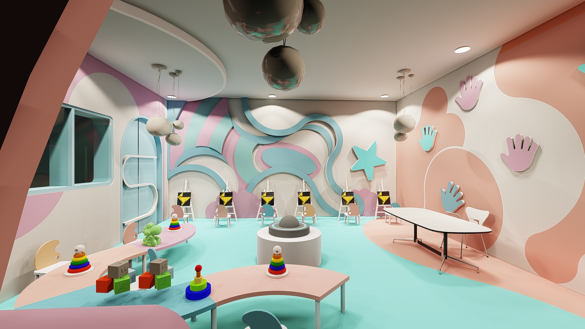 A nursery and kids area-9