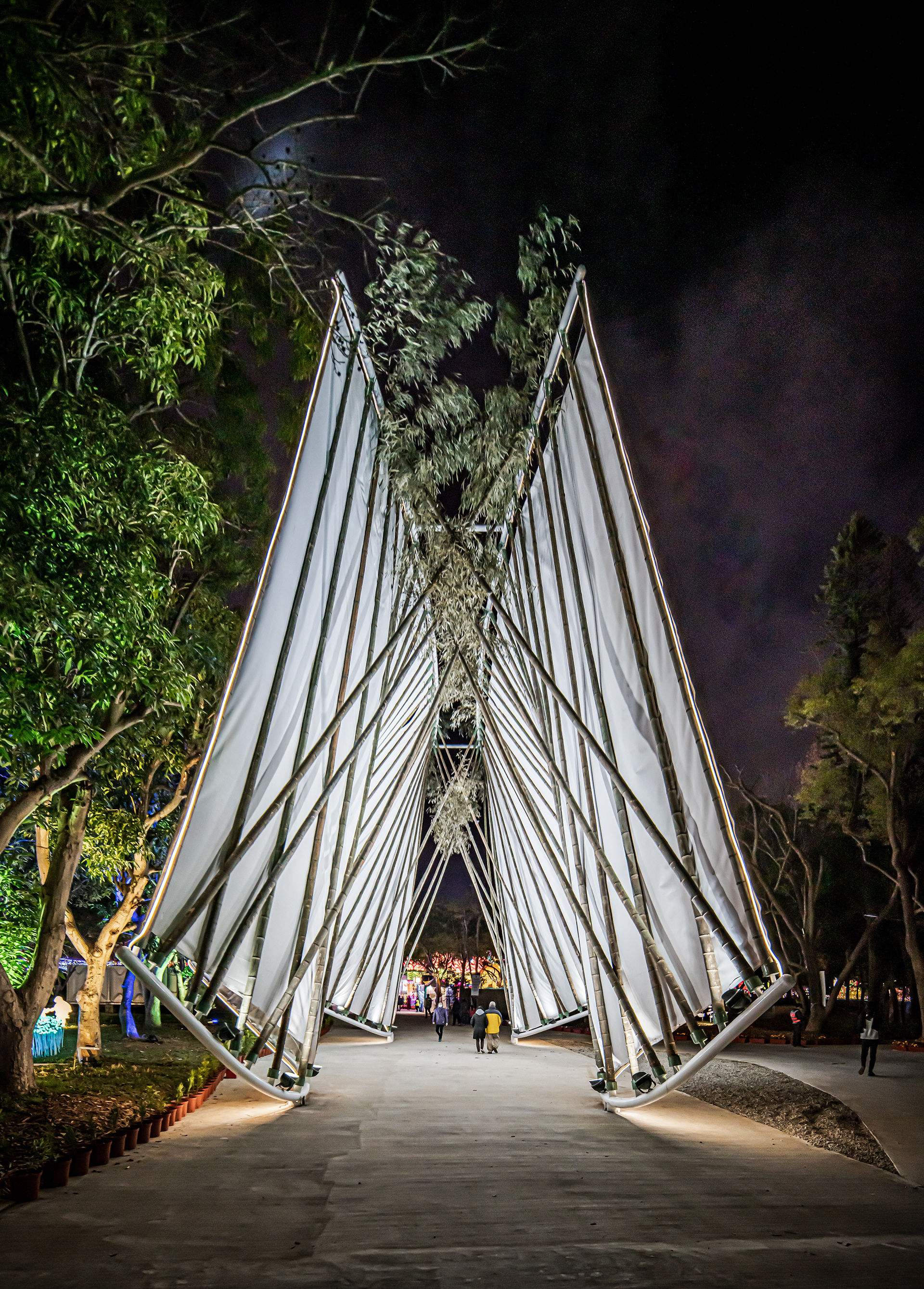 2020 台湾灯会里山灯区主灯“观山入林”丨中国台北丨王铭显建筑师事务所-36