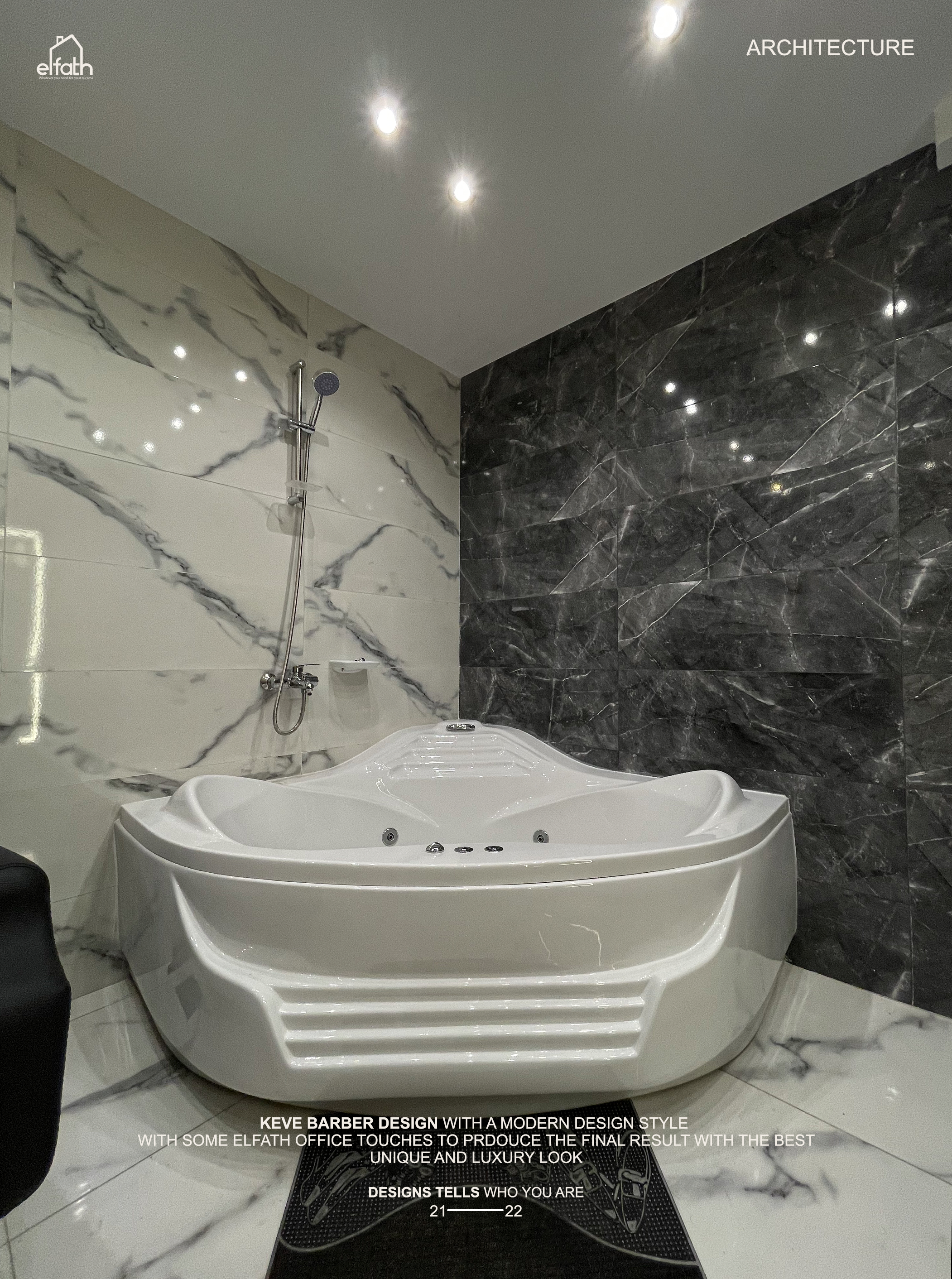 Keve barber - interior design --53