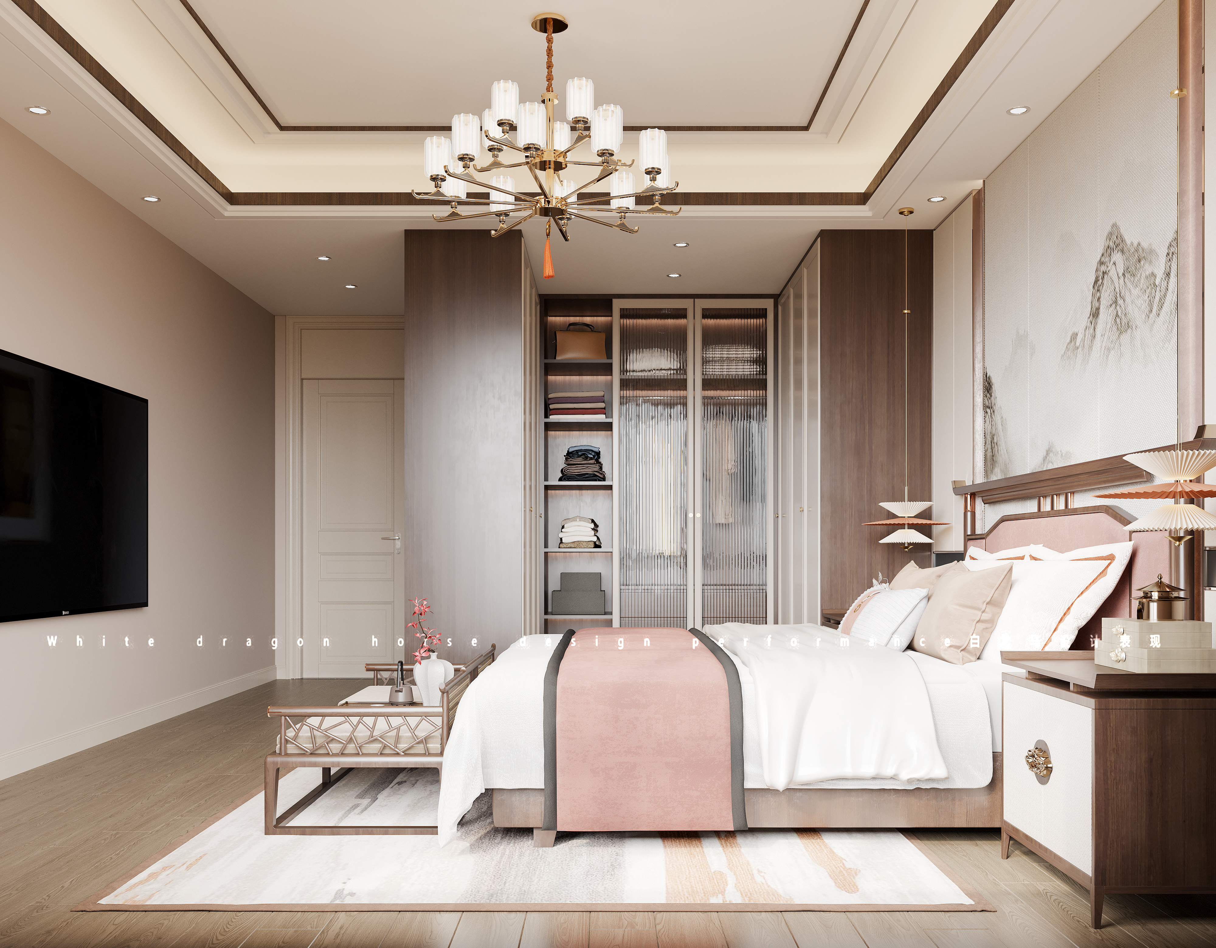 轻美式-白龙马效果图-6