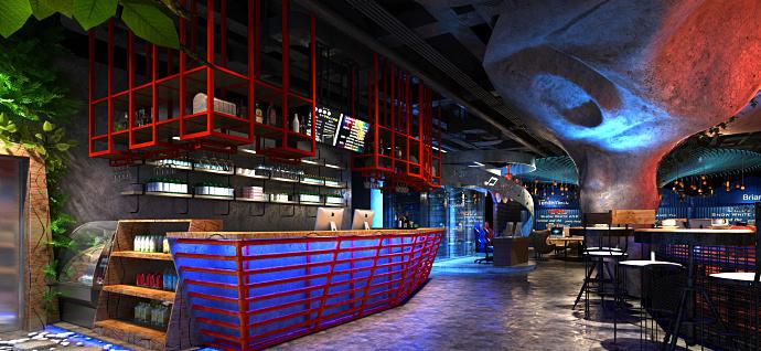 专业打造电竞网咖装修设计,提升上座率与时长-22