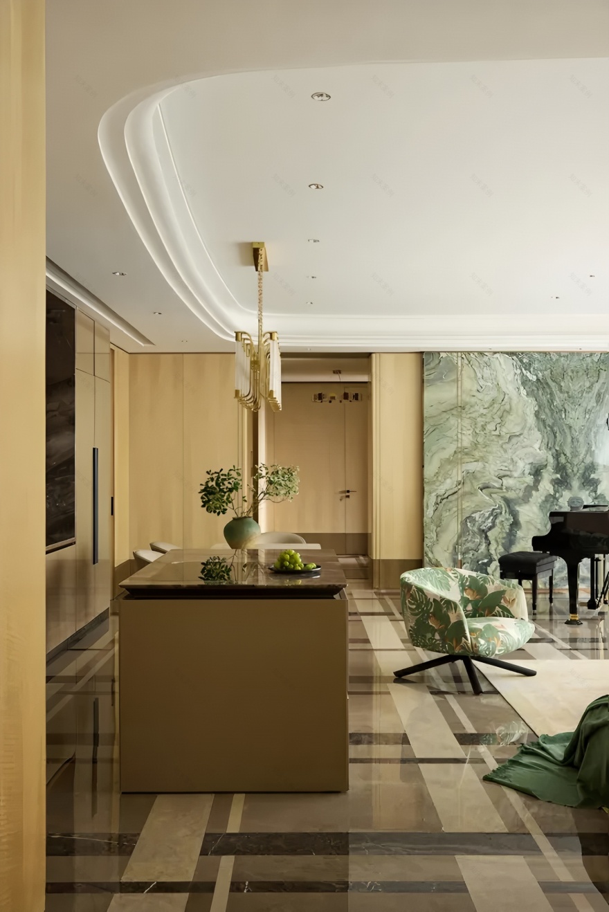 上海香港置地启元330㎡大平层丨中国上海丨上海祎间美学空间设计-23