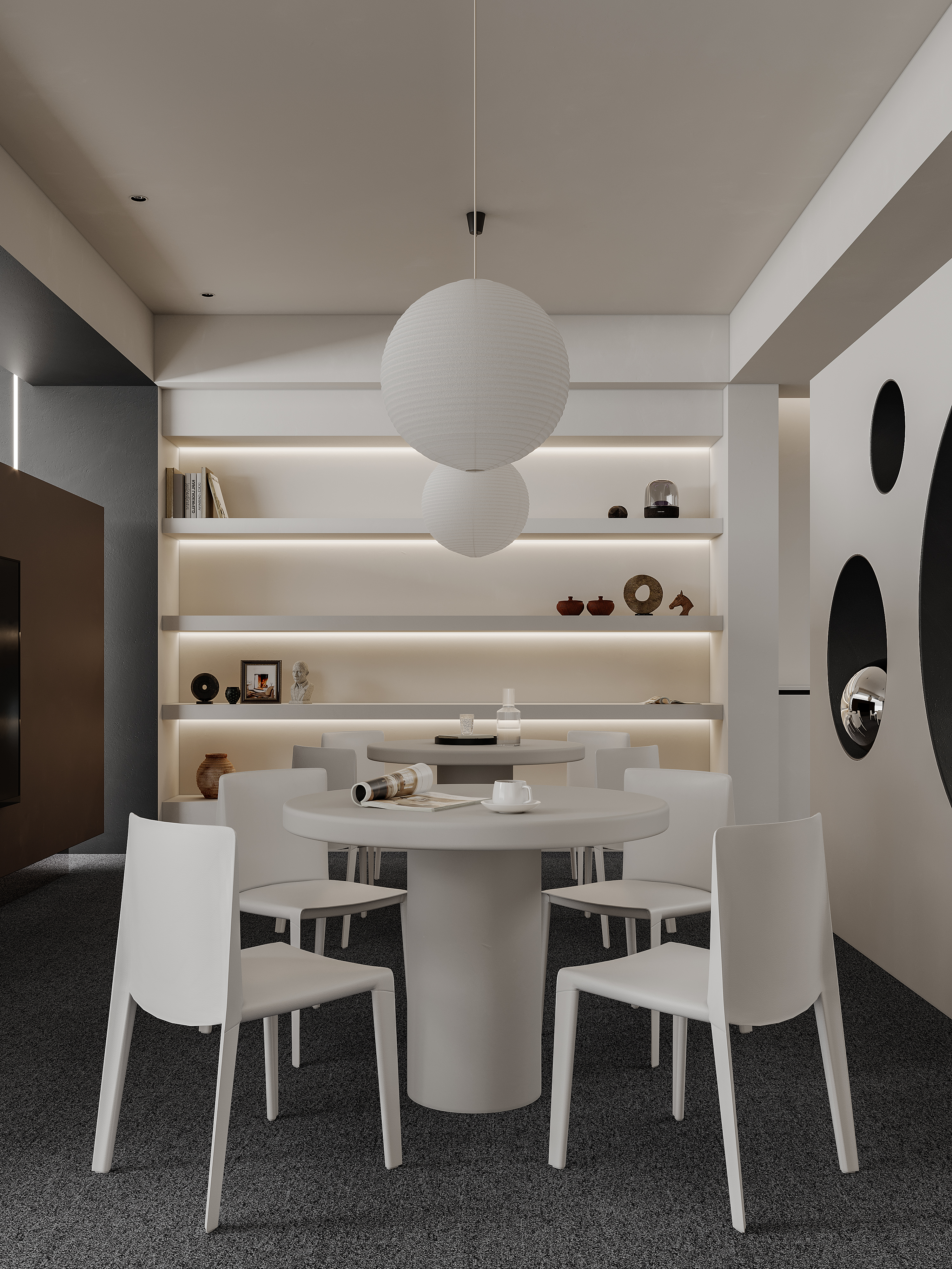 北一设计 |  黄石BEHR百色熊艺术涂料展厅项目.-1