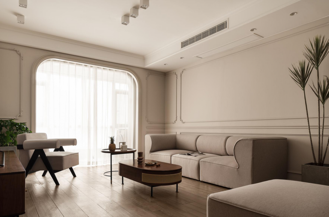 平层住宅卡布奇诺设计丨中国郑州丨一品设计&囧家软装-0