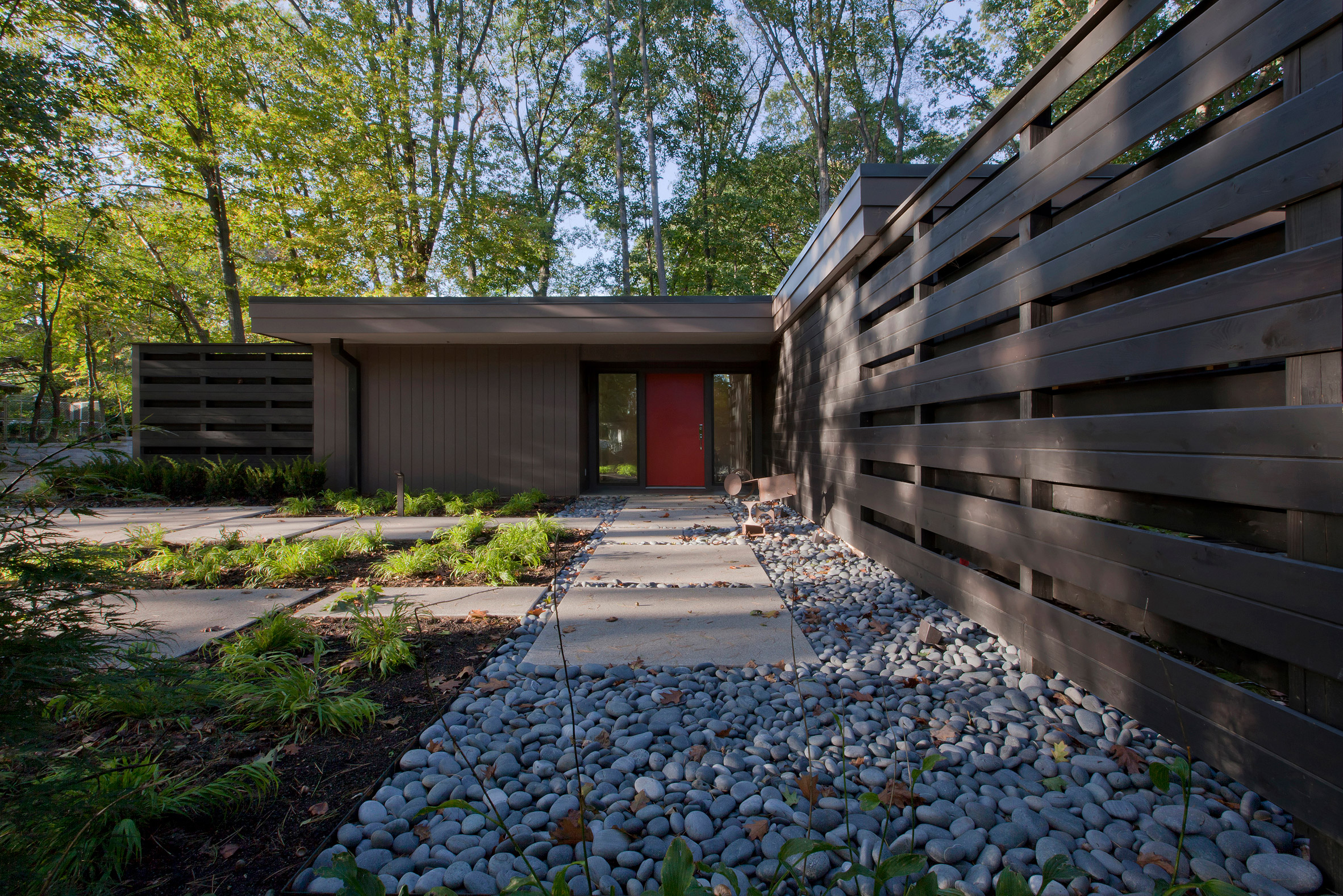 Haus overhauls midcentury modern home in the Indiana woods-8