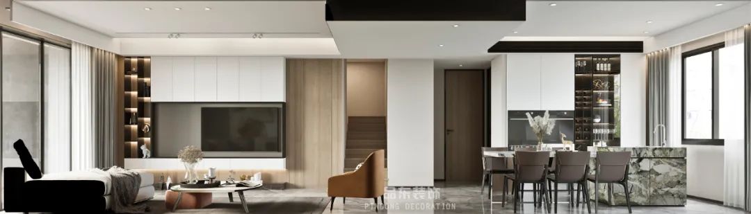 永江府现代简约家居设计丨中国台州丨品东装饰-57