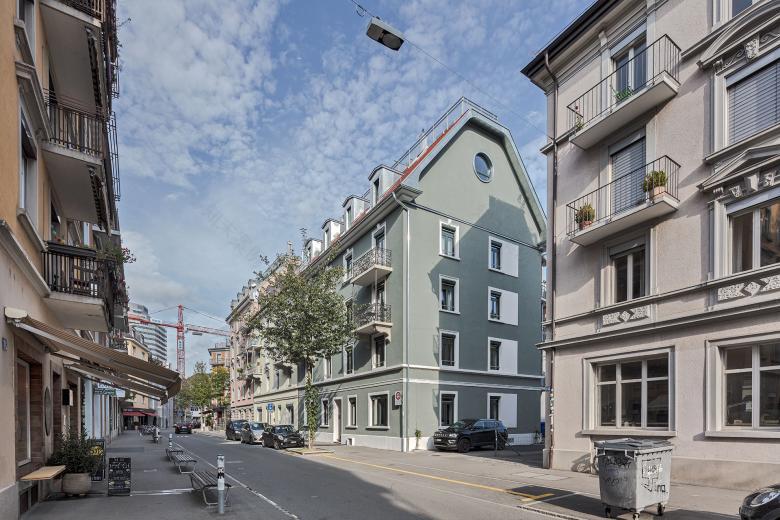 SALVINI RÜEGSEGGER ARCHITEKTEN丨Totalsanierung MFH Luisenstrasse丨瑞士-21