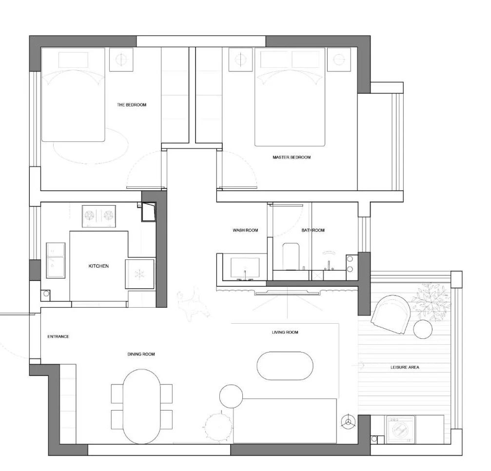 温柔千禧粉,南京 76㎡治愈系家居设计丨中国南京丨南京由見设计团队-10