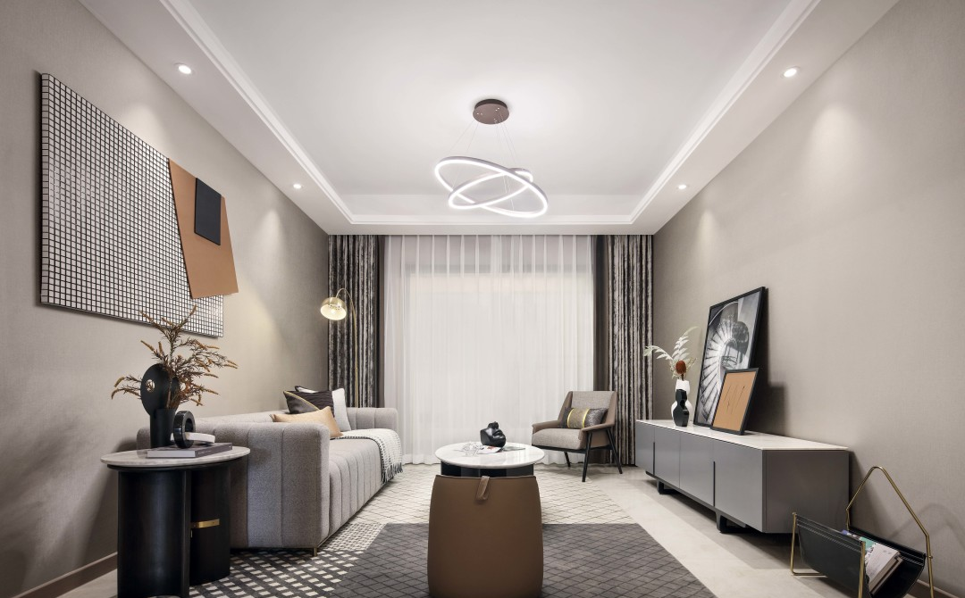 李府公馆 · 现代艺术豪宅设计丨米洛映象-4