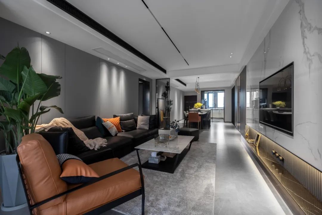 观诺新作 | 心海金源 | 简约优雅的室内设计艺术-12