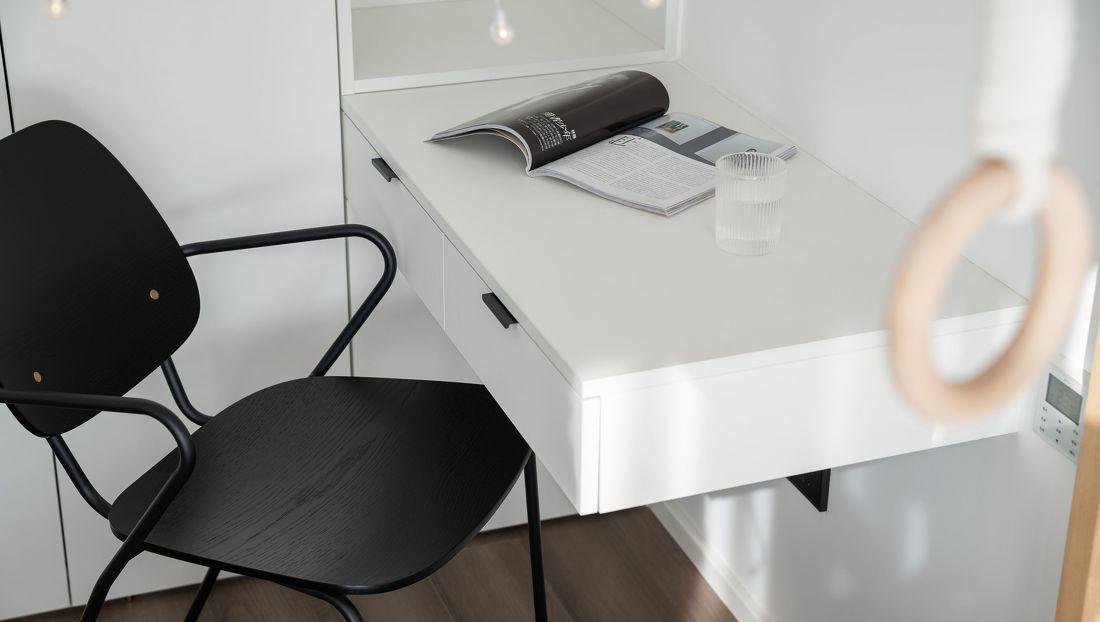 黑白灰简约小户型设计-25