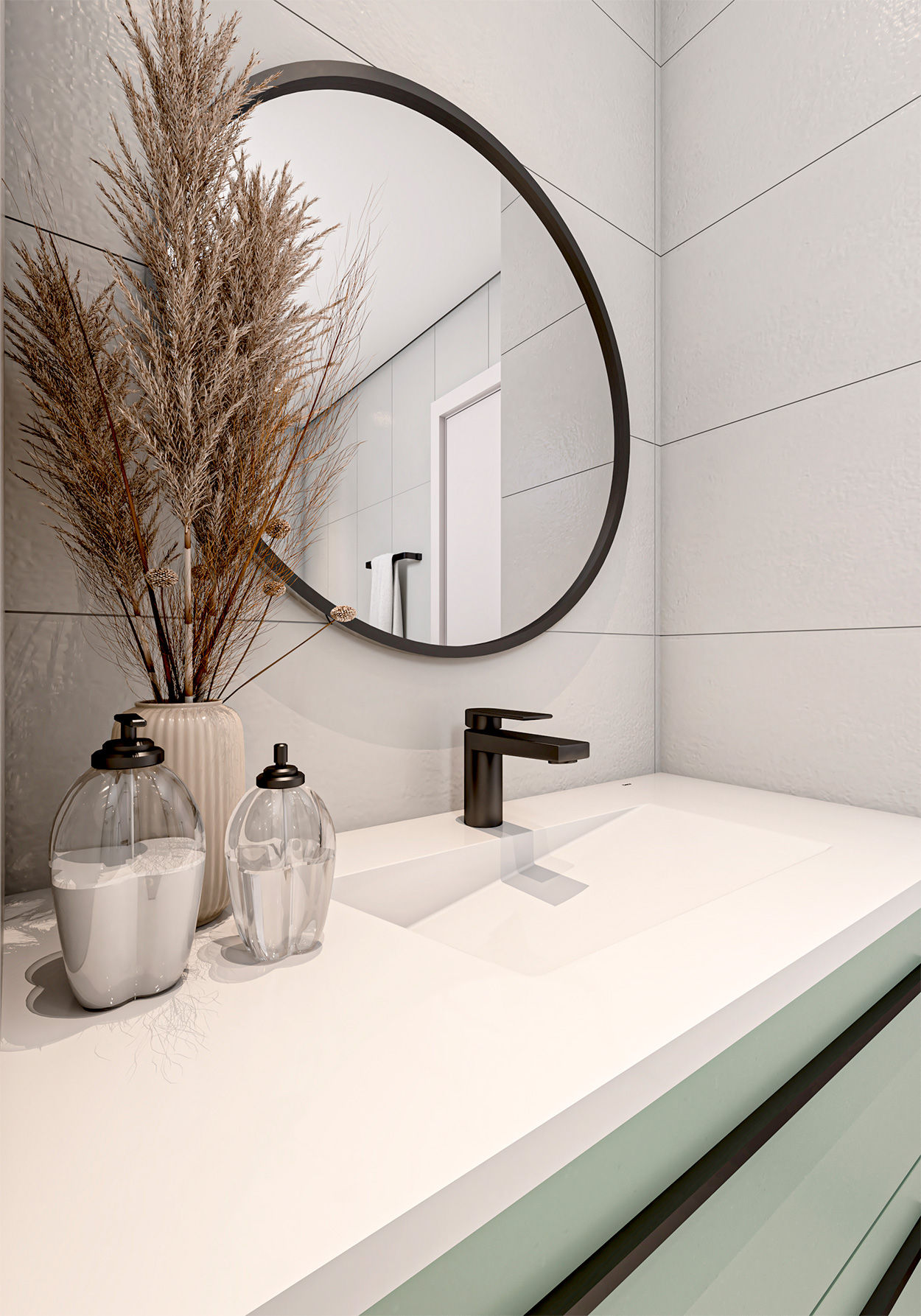 小卫生间改造

注：这里推测 Reforma 是 Reformación 的缩写，有改造、改革的意思，baño是卫生间，Le Petit是法语小的，结合常见表达习惯给出该翻译 丨Estudio Emebeo-6