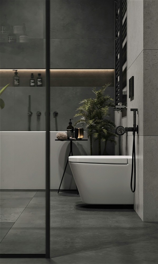 高级灰色系小空间公寓设计-16