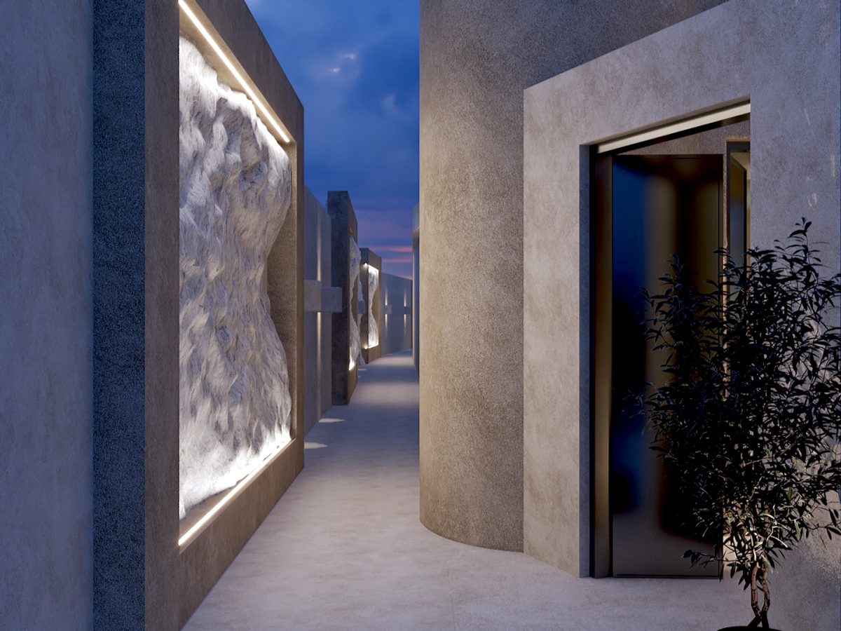 Είσοδος Senses Luxury Houses - Utopia Hotel Design-15
