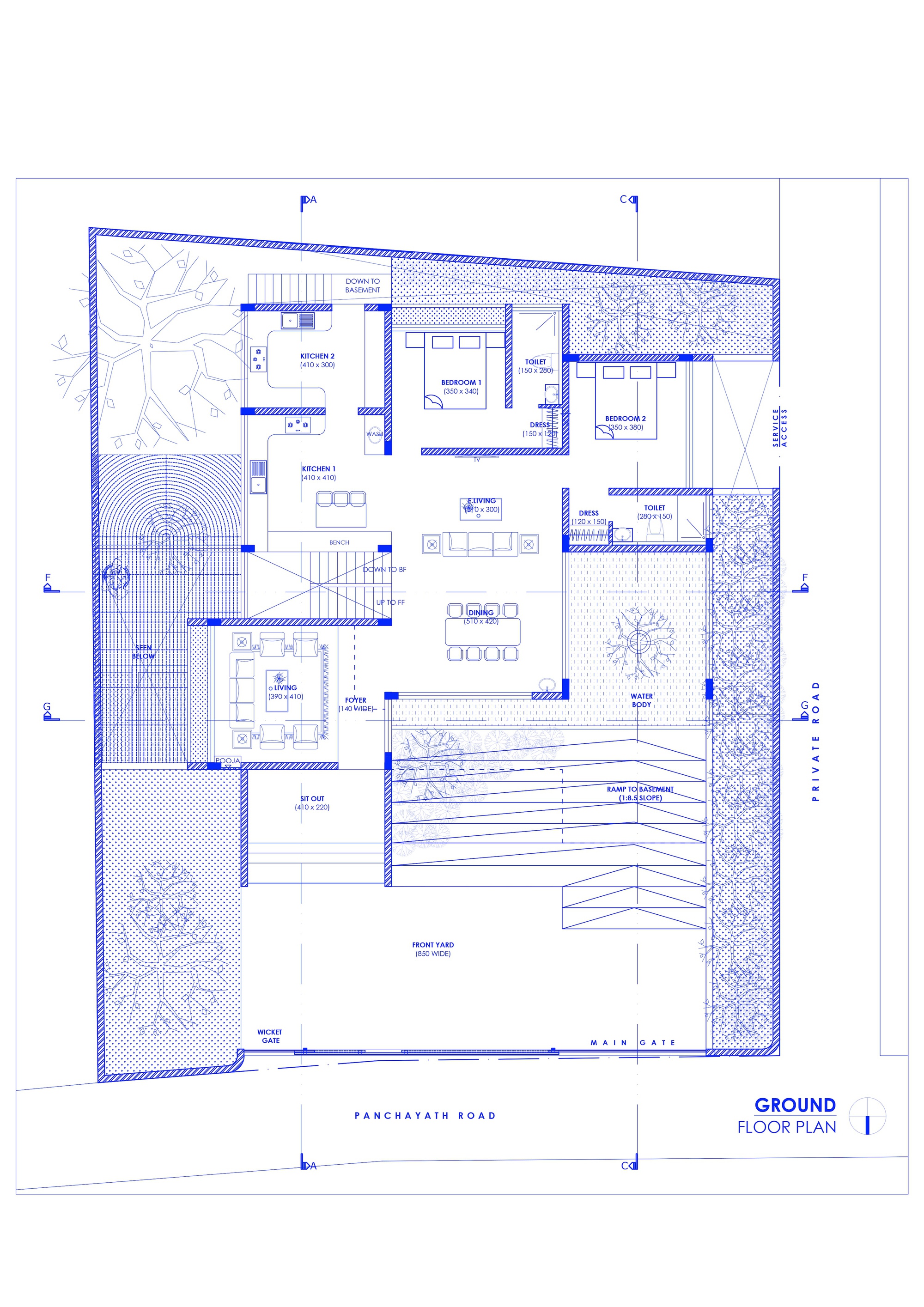 保险库住宅丨印度丨Encasa Archstudio-22