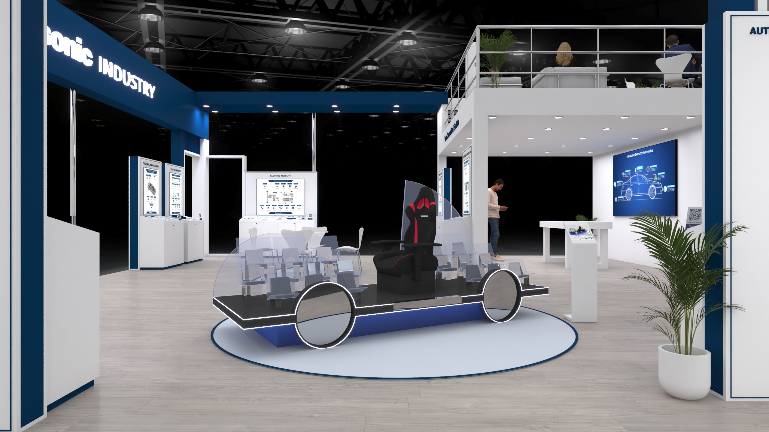 Panasonic Industries Electronica booth-10