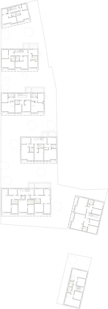 德国 Rüsselsheim 城市更新 | Verna-Park 建筑群设计-45