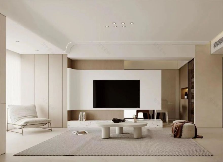 泉州高山花苑现代简约三房丨中国泉州丨华浔品味装饰福建总部-12