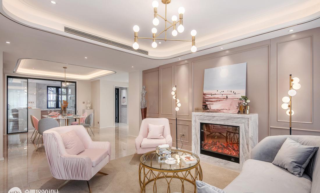 1890 平层设计 | 温馨轻奢,打造生活仪式感-0