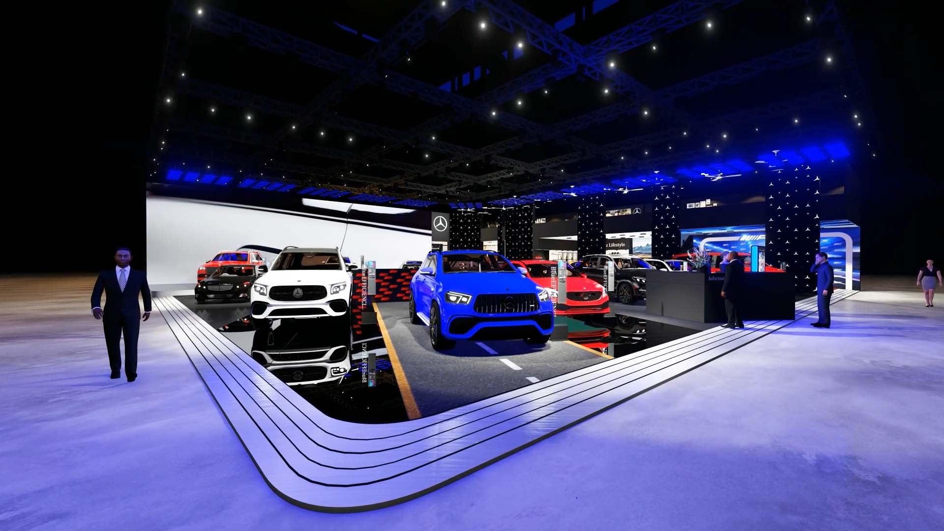 BOOTH MERCEDES CONCEPT 2021-2