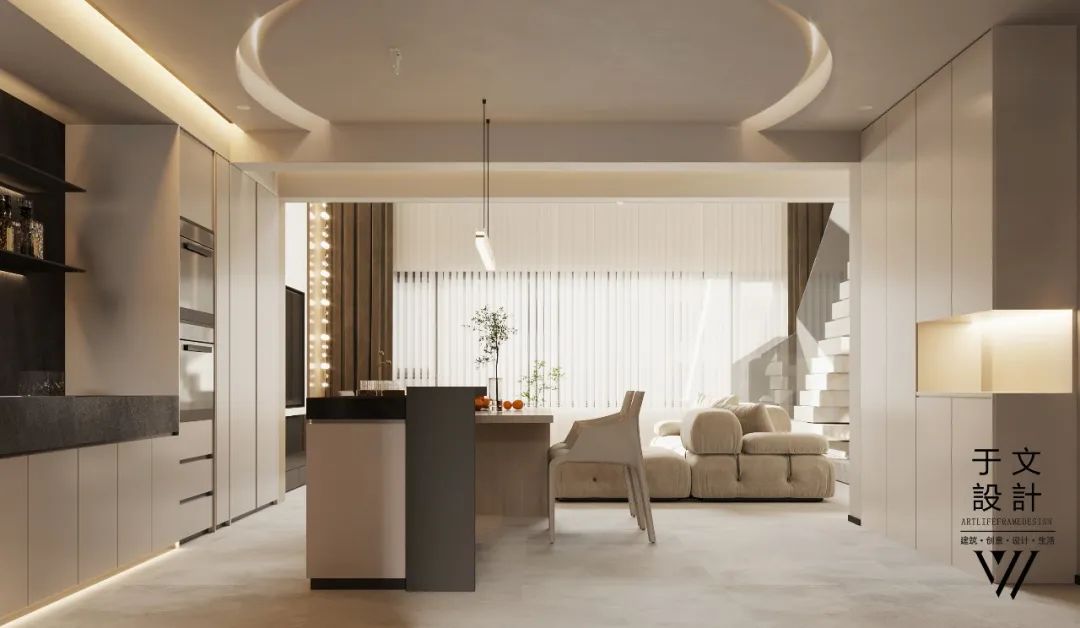 中南·玖熙墅奶油系叠墅设计丨中国沈阳丨于文设计工作室-18