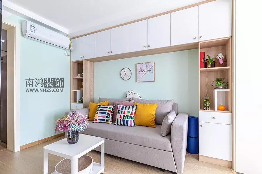 46㎡老房的原木风改造 | 小户型收纳空间的定制艺术-36