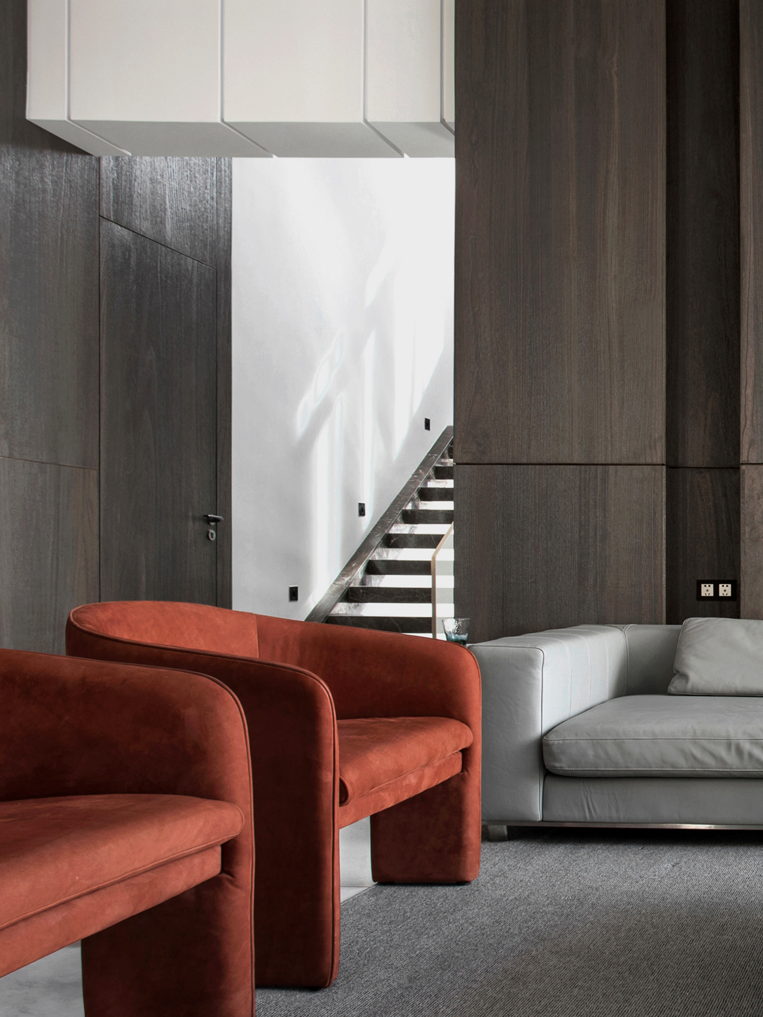 一木橙,一石绿 · 现代顶层复式私宅设计丨中国莆田丨大小空间设计研究室-12