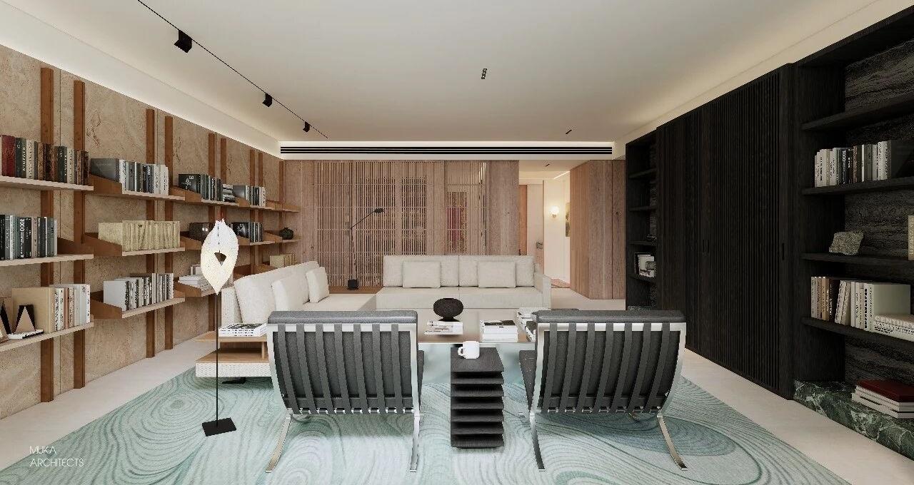 木卡建筑设计 · 上海350㎡滨江景观宅丨中国上海丨上海木卡建筑设计-22