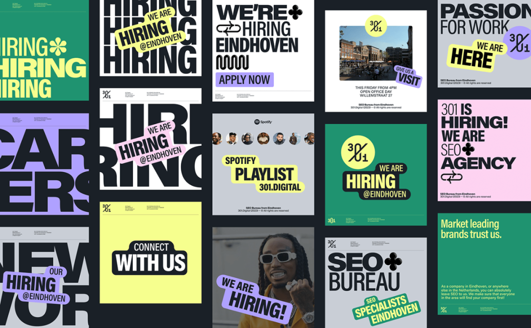 克罗地亚品牌设计|绩效营销和SEO机构品牌设计301цифровойxholographik-10