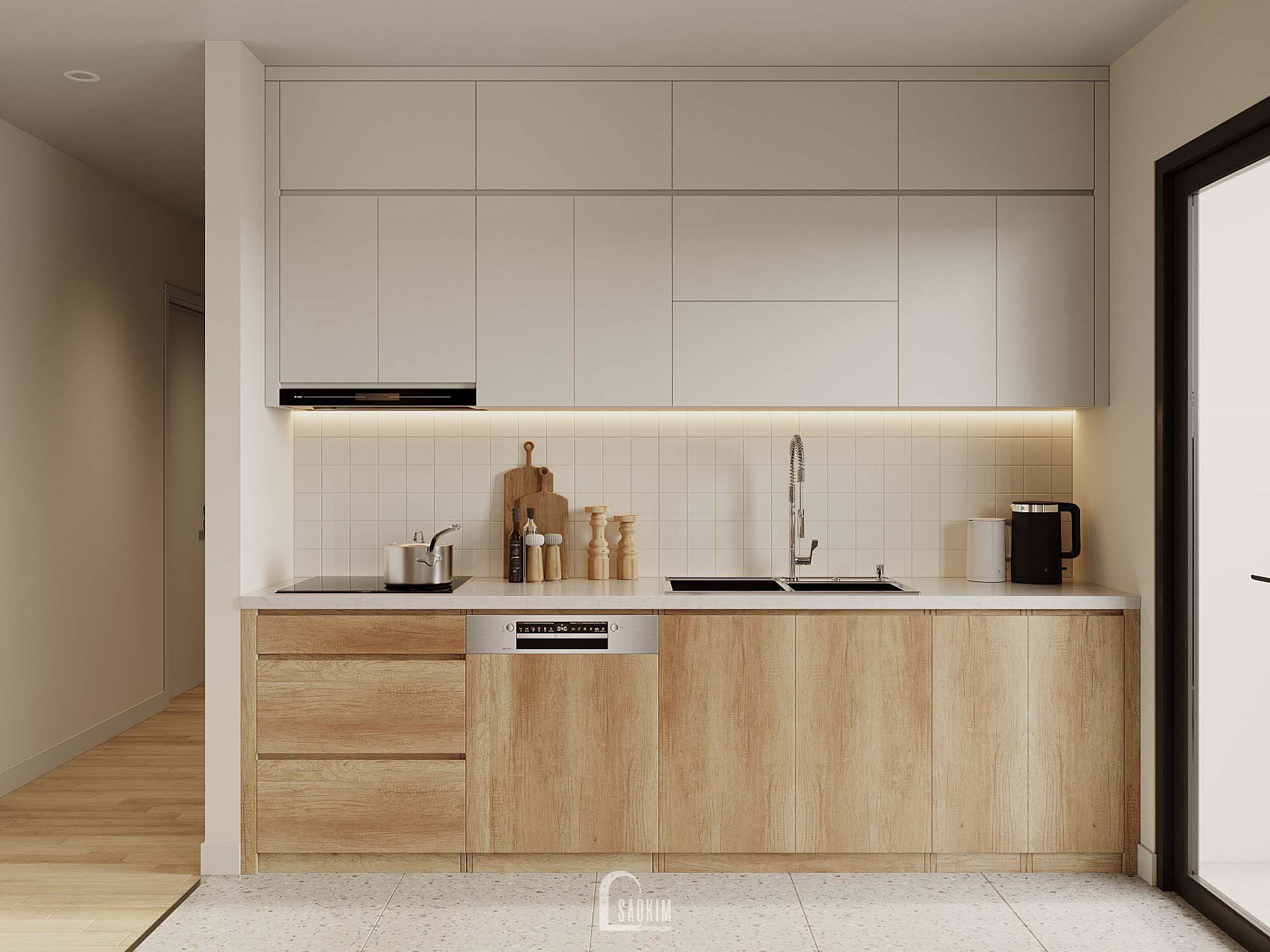 Apartment Design Japandi Style - HaNoi Paragon Project-13