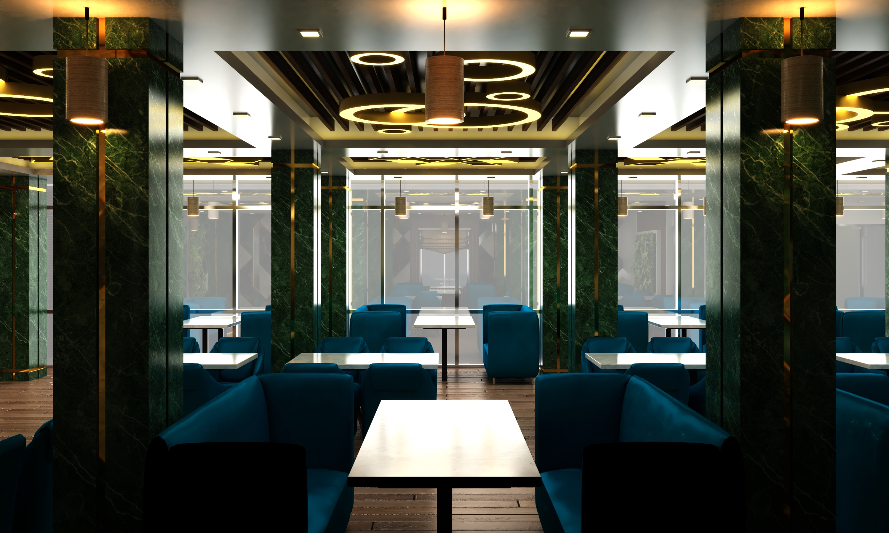 ROYAL LOUNGE - Interior & Exterior Design & Execution-8