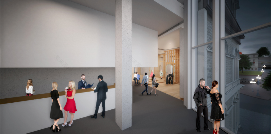 百年建筑"拆"出新生,加拿大 Theater Le Diamant 惊艳翻新-104