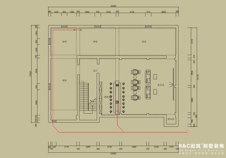 
鄂尔多斯自建别墅-拉菲城堡 -41