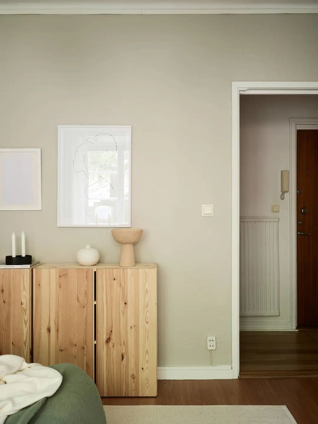 装修 灵感  同样是长走廊、暗卫，52㎡北欧一居毫无逼仄感-16